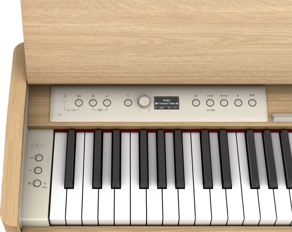 Roland-F701 88鍵數位鋼琴/電鋼琴 白色 (含琴椅)