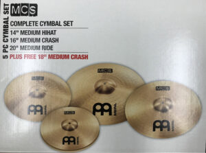 德國MEINL MCS Complete Cymbal Set 5片套裝銅鈸組